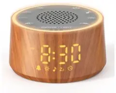 睡眠 安眠 ホワイトノイズマシン 25曲 デジタル目覚まし時計 おしゃれのサムネイル