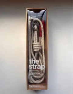 トポロジー　6mm ROPE STRAP(ストラップ単体) ベージュ