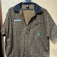 SANTA CRUZ レオパード柄 半袖シャツ Sサイズのサムネイル
