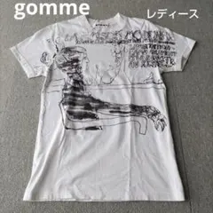 gomme　半袖Tシャツ　レディース　ホワイトのサムネイル