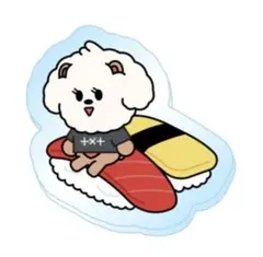 TXT プルバトゥ ご当地 アクリルバッジ 有明　東京　お寿司　バムグッ