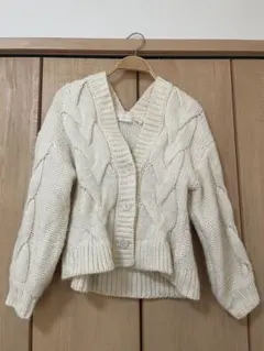 JILL STUARTニットカーディガン アイボリー