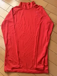 Earis Court レッド ハイネック シャツ Sサイズ