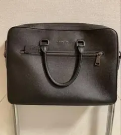 未使用保管品✨COACH ベケット ブリーフケース A4&PC可 レザー 黒
