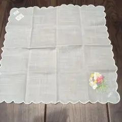 s*m様 ワコー　刺繍ハンカチのサムネイル