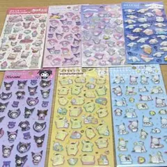 ダイソー サンリオキャラクターズ ぷくっとシール