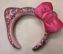 usj キティ　リボン付きカチューシャ