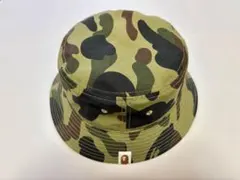A BATHING APE カモフラージュ　　バケットハット　　美品レア 2025年最新】A BATHING APE バケットハットの人気アイテム - メルカリ