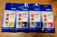 BROTHER 417XL インクカートリッジ 4色セット　新品のサムネイル