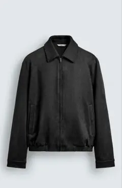 ZARA フェイクスエードジャケット　Sサイズのサムネイル