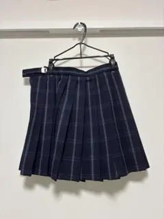OLIVE des OLIVE School ネイビー プリーツスカート