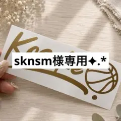 sknsm様　耐水名前シール　ネームステッカー　ネームシール　オーダーメイド