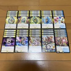 まとめ売り 青白エンジェルコマンドドラゴン デッキパーツ 10種 40枚セット⑦