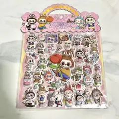 ラブブ　ぷくぷくシール2枚