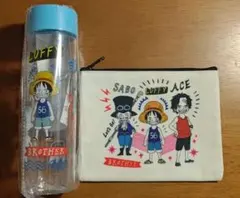 ワンピース ASOKO ASL クリアボトル ポーチ ルフィ エース サボ