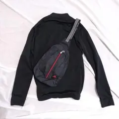 y2k adidas small slingbag /one sholder/黒