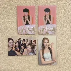 NiziU ニナ トレカ フォトカード 4枚セット 宮城 府中