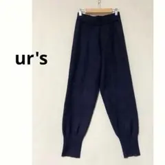 UR's Knit Jogger Pants Black Waist Elastic Stress-Free S