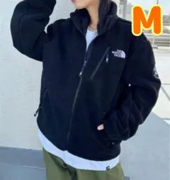 ノースフェイスMリモフリース ブラック
