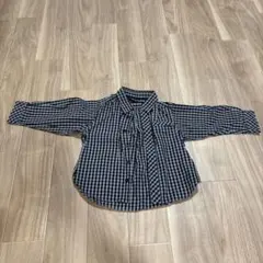 COMME CA ISM キッズ チェック柄シャツ 90