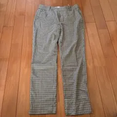 ZARA チェック柄 スラックス EUR 36