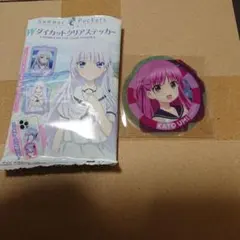 Summer Pockets Wダイカットクリアステッカー 加藤うみ Bタイプ