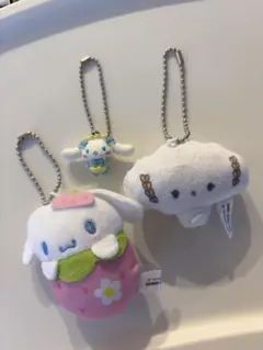 サンリオ　シナモン　こぎみゅん　キーホルダー3点セット