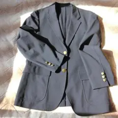 美品　UNIQLOユニクロ 感動ブレザー 紺ブレ　ネイビー　M