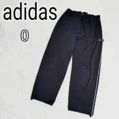 【アディダス】ブラック サイドライン ジャージパンツ Oサイズ メンズk4137