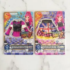 アイカツカード ピンキッシュユニオンコーデ3枚セット - メルカリ