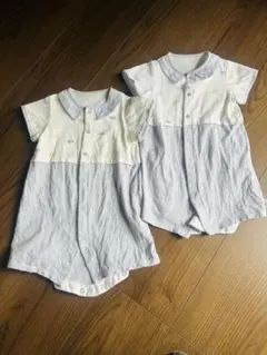 赤ちゃんの城　ロンパース 70㎝　2着セット