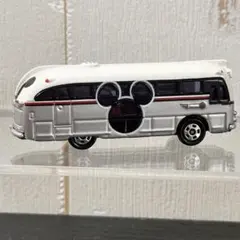 ミッキーバス ミニカー シルバー
