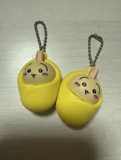 ちいかわ　うさぎ　おくるみ　カプセルトイ 2個セット