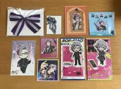 にじさんじ 不破湊 アクリルスタンド 缶バッジ ステッカー カード類 セット