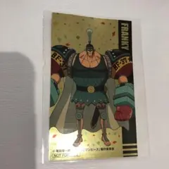ワンピース  フランキー 金ピカ ステッカー