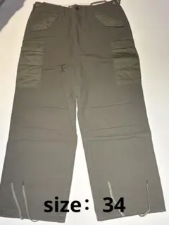 25ss ナナミカ Cargo Pants カーゴパンツ ジッパーフライ
