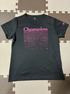 Champion チャンピオン 速乾性 Tシャツ ブラック M
