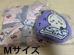 ちいかわ×GU うさぎ　ハチワレ　サテンパジャマ　ジーユー