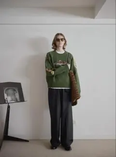 SUNSEA FISHING SWEATER サイズ2