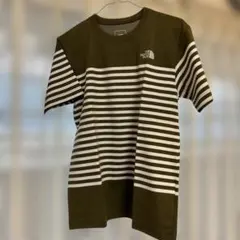 未使用品　THE NORTH FACE ストライプ 半袖Tシャツ