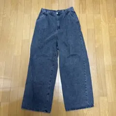 Alfred Alexワイドデニムパンツ グレー Sサイズのサムネイル