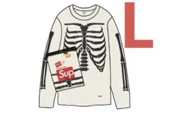 Supreme x Hanes Bones Thermal Crew L