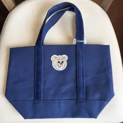 【大人気！】フェイラー　オールドテディ　トートバッグ　Lサイズ　ネイビー　紺