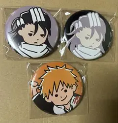 BLEACH 千年血戦篇　缶バッジ　黒崎一護 朽木白哉