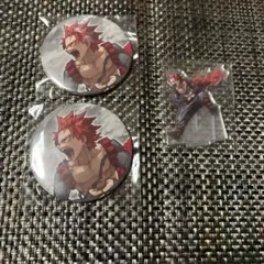 僕のヒーローアカデミア 原画展 缶バッジ アクリルフィギュア 切島鋭児郎