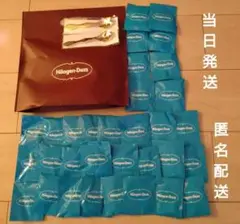 Häagen-Dazs スプーンとブルー袋セット32袋