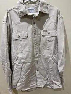 Carhartt ベージュ 長袖シャツ