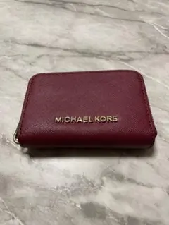 MICHAEL KORS ワインレッド コインケース
