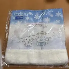 シナモロール マルシェバッグ 雪の結晶