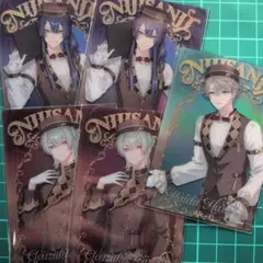 にじさんじウエハース　カード　V∆LZ　5枚セット